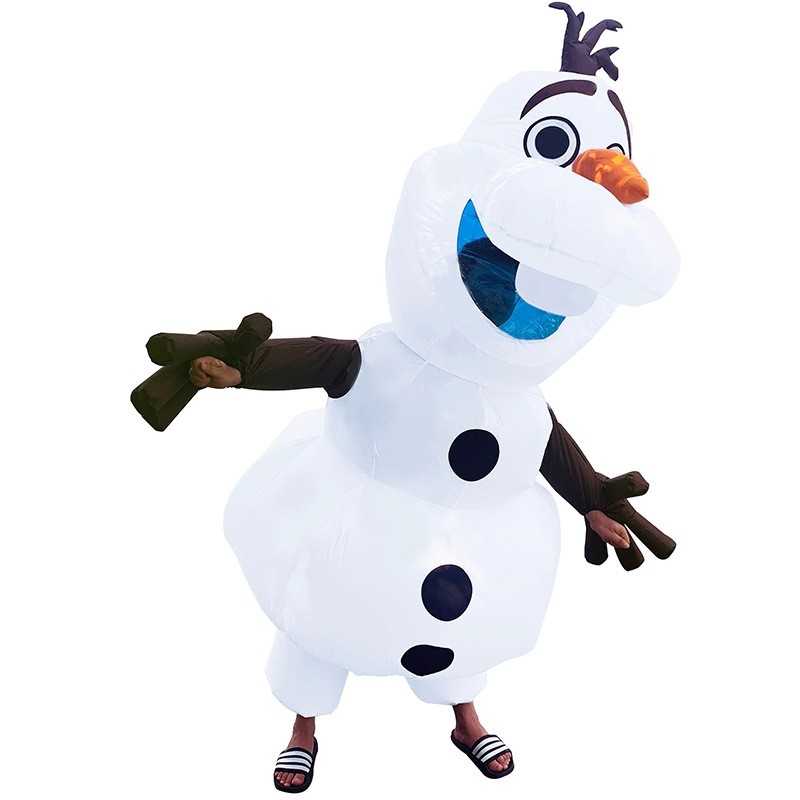 Buy Inflatable Olaf Costume Blow Up Frozen Halloween Party Costumes in  Quality Onesie Store.