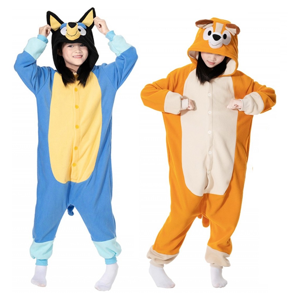 Bluey Bingo Onesie Kigurumi Costume for Kids