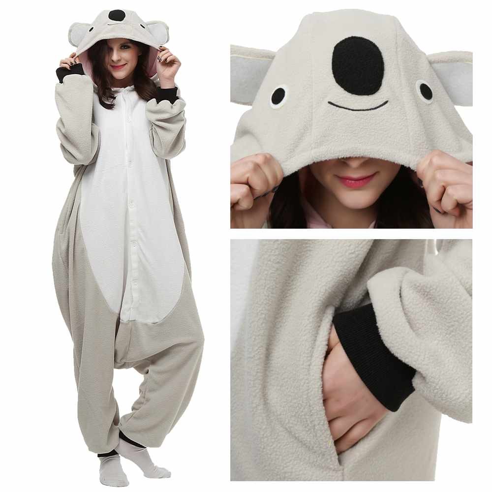 Koala Onesie Pajamas Unisex Kigurumi For Adults