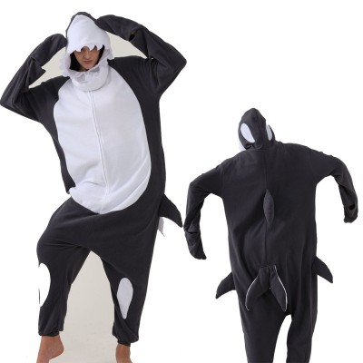 New Shark Onesie Kugurimi Polar Fleece Halloween Pajama Costumes