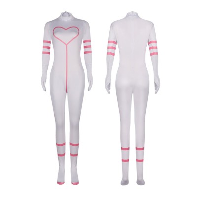  Hazbin Hotel Angel Dust Cosplay Jumpsuit For Halloween Costume
