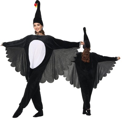 Black Swan Onesie Onesies Kigurumi For Adults Halloween Animal Costumes