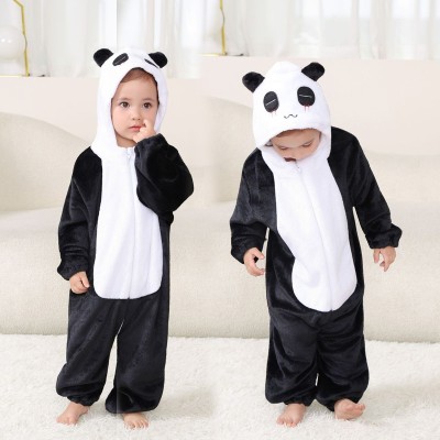 Crying Panda Baby Romper Infants Onesie Kigurumi For Hallowee Costumes