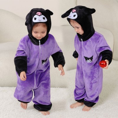Cute Kuromi Onesie Romper For Infants and Toddlers Halloween Costumes