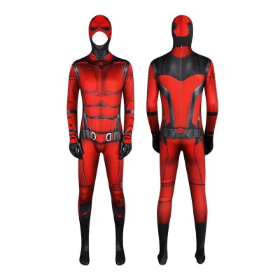 Reborn Daredevil Bodysuit For Halloween Adult Cosplay Costume