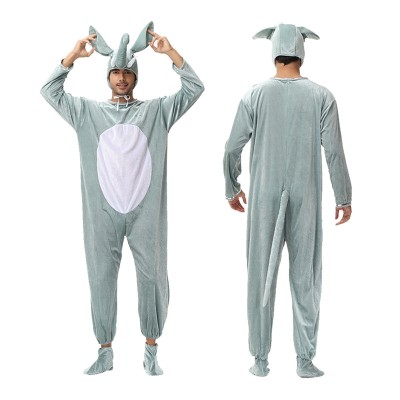 Elephant Onesies Kigurumi For Halloween Adults Unisex Costumes