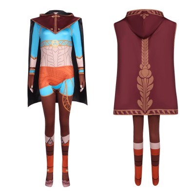 The Legend of Zelda Link's Zonai Armor Bodysuit For Adult Halloween Costume