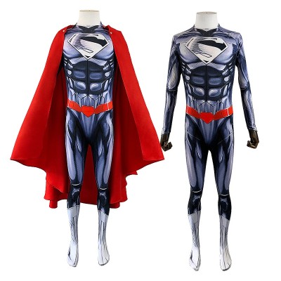 Justice League Man of Steel Superman Bodysuit For Halloween Costume