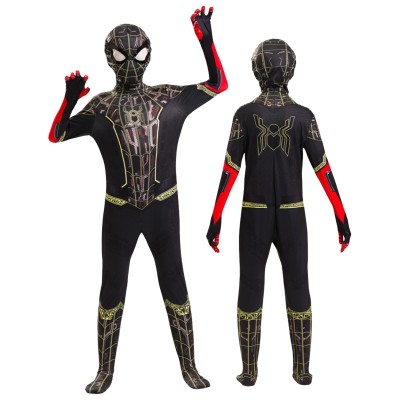  Spider-Man No Way Home Jumpsuit For Halloween Kids Cosplay Costumes