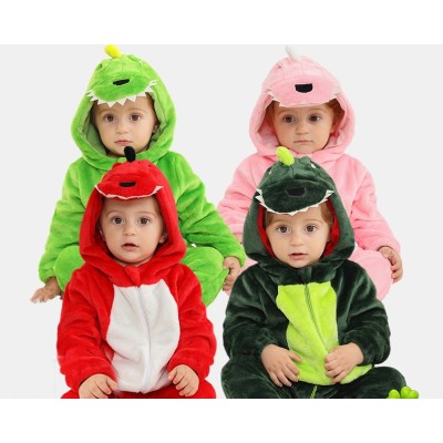 Cute Dinosaur Infant Onesie Newborns Baby Romper Kigurumi Animal Toddler Costumes