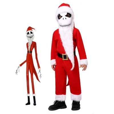 The Nightmare Before Christmas Jack Skellington Onesie Kugurumi Halloween Coustume For Kids
