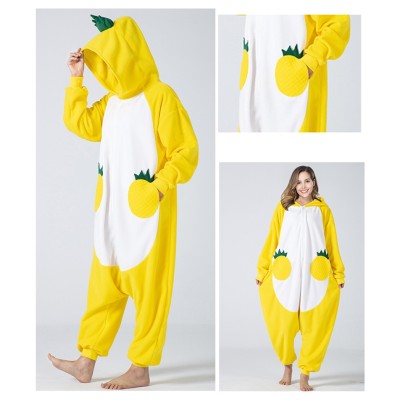 Pineapple Kigurumi Onesie Pajamas Cartoon Cosplay Costume