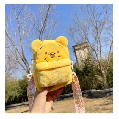 Winnie the Pooh Cute Cartoon Plush Shoulder Bag