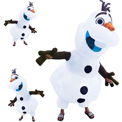 Inflatable Olaf Costume Blow Up Frozen  Halloween Party Costumes