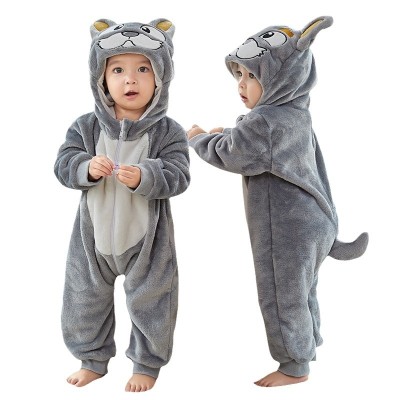 Infant Animal Onesie Newborns Baby Romper Tibetan Mastiff Kigurumi Toddler Costumes