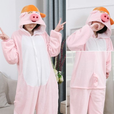 Mcdull Pig Onesie Kigurumi Cartoon Adult Pajama Costume