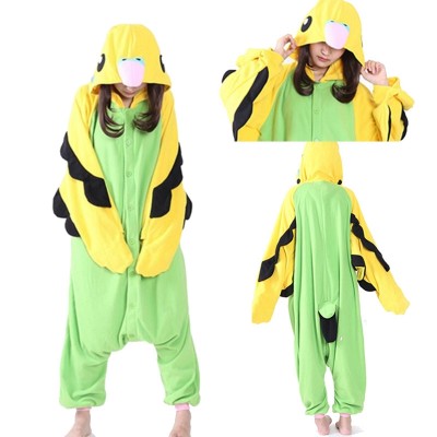 Green Parrot Onesie Kigurumi Adult Pajama Costume