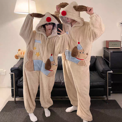 Sausage Dog Onesie Pajama Thicked Couples Kigurumi For Halloween Costumes