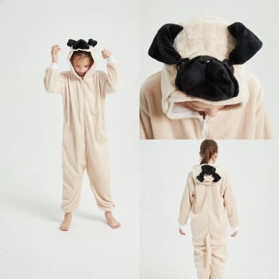  Sharpei Dog Onesies Kigurumi For Halloween Kids Costumes
