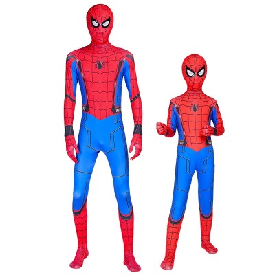 Spider-Man: Homecoming Parent-Child Matching Jumpsuit For Halloween Costumes