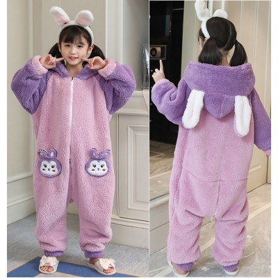 StellaLou Onesie Pajama Plush Kigurumi For Kids Halloween Costume