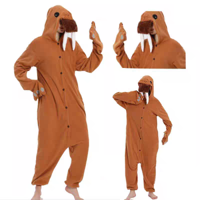 Walrus Onesie Animal Kigurumi For Adults Halloween Unisex Costumes