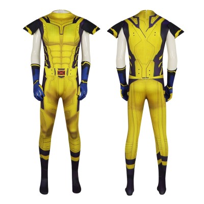 Deadpool 3 Wolverine Cosplay Bodysuit For Halloween Adults Costume