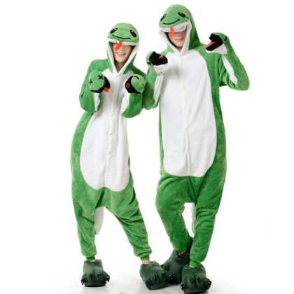 Couples Matching Snake Onesie Animal Kigurumi Pajama For Adult