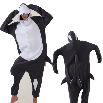 New Shark Onesie Kugurimi Polar Fleece Halloween Pajama Costumes