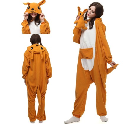 Kangaroo Onesie Kigurumi Animal Pajama For Couples