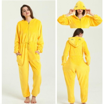 Yellow Warbler Bird  Kigurumi Onesie Pajama Halloween Animal Costumes