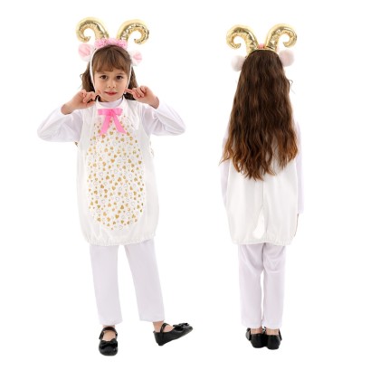 New Kids Performance Animal Sheep Onesie Halloween Cosplay Costumes