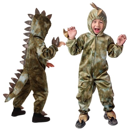 Camouflage T-rex Onesie  Kigurumi Halloween  Party Cute Dinosaur Cosplay Costumes For Kids
