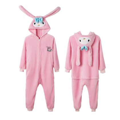 Halloween Cute Anime Melody Onesie Kigurumi Pajama For Adult 
