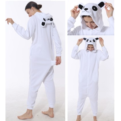Polar Bear  Onesie Kigurumi Lovely Animal Pajamas Costume For Adult