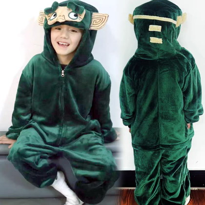 Nezha Barrier Beast Onesie Kigurumi Pajama For Kids 