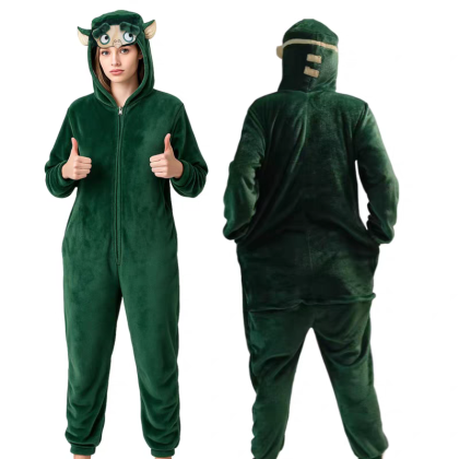 Nezha Barrier Beast Onesie Kigurumi Pajama For Adults Halloween Costumes
