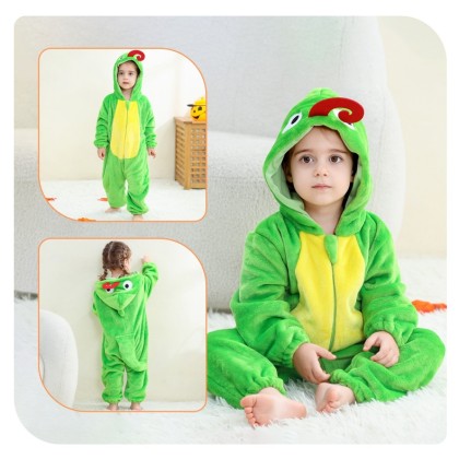 Chameleon Baby Onesie Kigurumi Jumpsuits For Halloween Infant Toddler Costumes