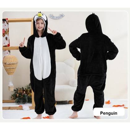 New Middle Kids Penguin Onesie Kigurumi Costume For Halloween