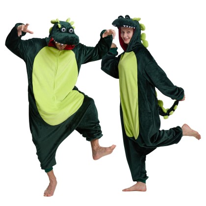 Alligator Onesie Kigurumi Pajamas Matching Couples Halloween Costumes