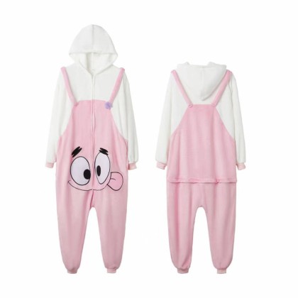 Hallloween Parent-Child Costume Cute Patrick Star Onesie Kigurumi Pajama