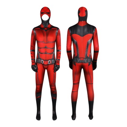 Reborn Daredevil Bodysuit For Halloween Adult Cosplay Costume