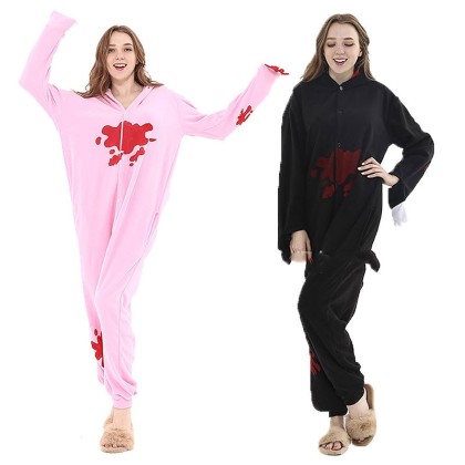 Gloomy Bear Hoodie Onesie Kigurumi For Adult Halloween Couple Costume