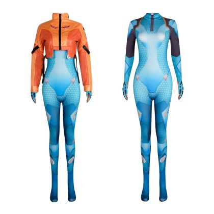 Overwatch 2 Juno Bodysuit Cosplay Set For Adult Halloween Costume