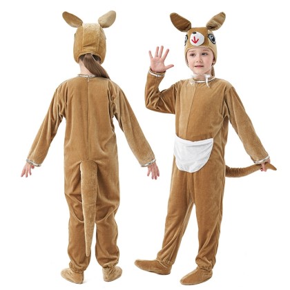  Kangaroo Onesies Kigurumi For Kids Halloween Animal Costumes