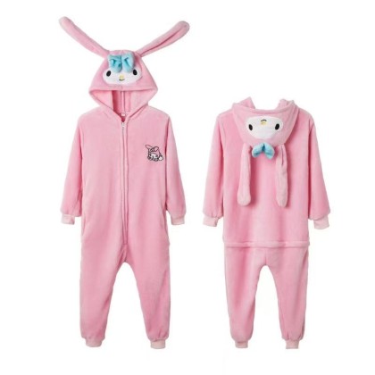 Kids Cartoon Melody Onesie Kigurumi Pajamas Halloween Costume
