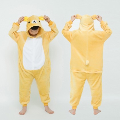 Rilakkuma Relax Bear Onesie Kigurumi For Kids Halloween Cartoon Costumes