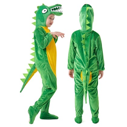 T-Rex Dinosaur Onesies Kigurumi For Halloween Kids Animal Costumes