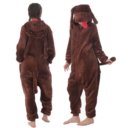 Little Teddy Dog Onesies Kigurumi For Halloween Kids Costumes