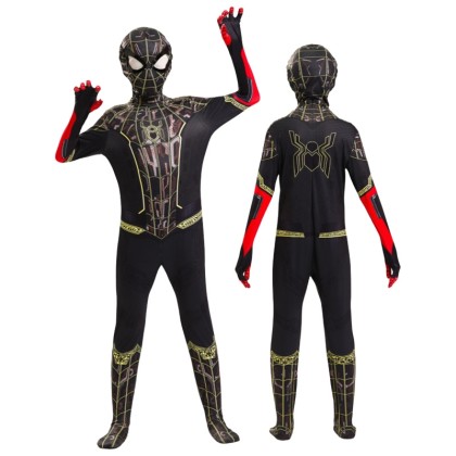  Spider-Man No Way Home Jumpsuit For Halloween Kids Cosplay Costumes